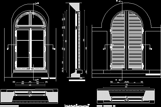 Подробная информация о флорентийском окне с размерами и материалами