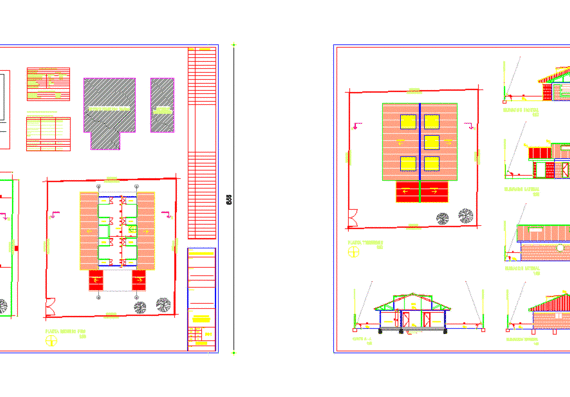 Design of a 2 storey residential building for one family