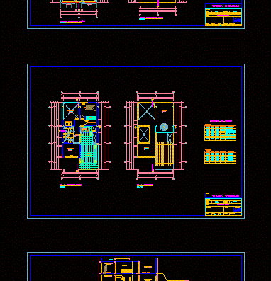 Residential building with an area of ​ ​ 7x21