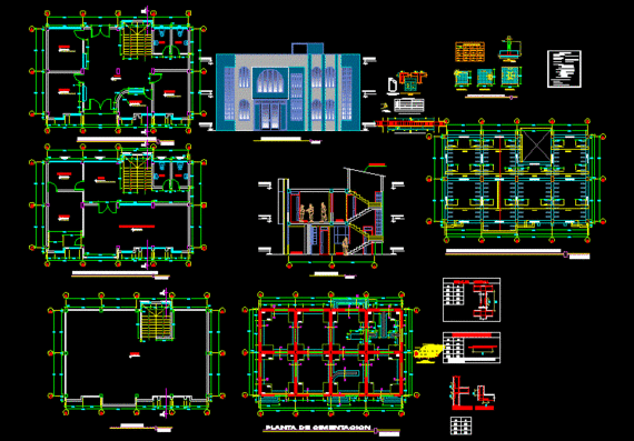 Completed Building Design Plan