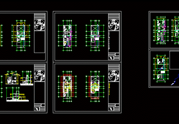 Public Residential Building Design with Drawings
