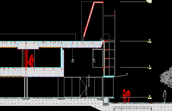 Exterior Wall Parts in Drawings