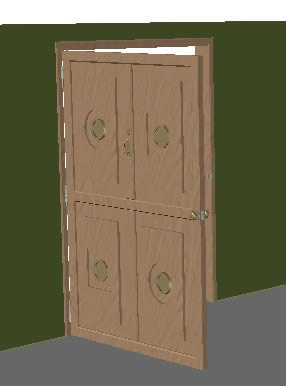 Oak door 