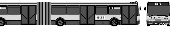 Bus Ikarus 435.05 (2004) - drawings, dimensions, pictures of the car