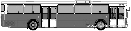 Mercedes-Benz O305 bus - drawings, dimensions, pictures of the car