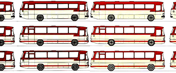 Mercedes-Benz O320 Bus (1971) - drawings, dimensions, pictures of the car