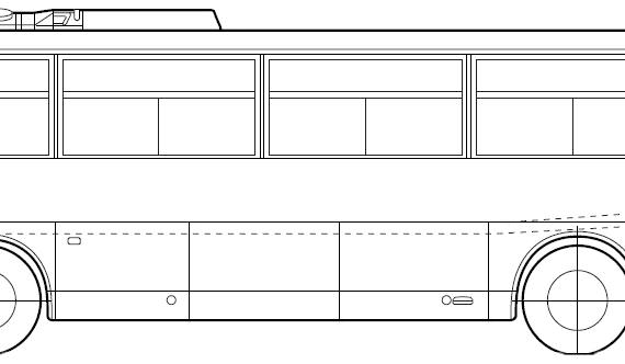 Mitsubishi-Fuso Aero Queen bus (2007) - drawings, dimensions, pictures of the car