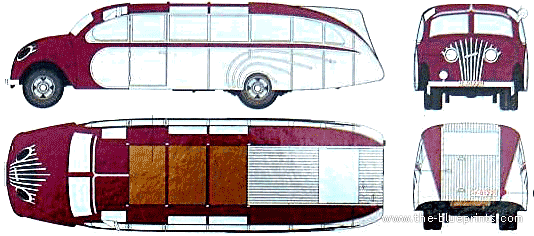 Opel Blitz Omnibus Strassenzepp Essen - drawings, dimensions, pictures of the car