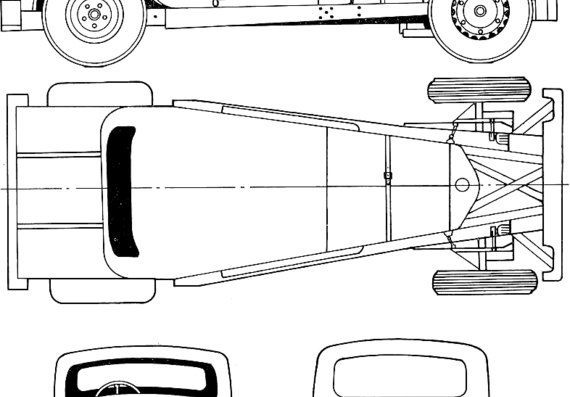 A35 Rocket Stock Car - Various cars - drawings, dimensions, pictures of the car