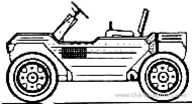 AAI Lizard - Разные автомобили - чертежи, габариты, рисунки автомобиля