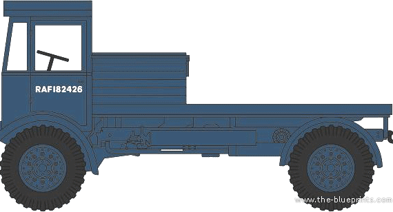 AEC Matador Flatbed - Different cars - drawings, dimensions, pictures of the car