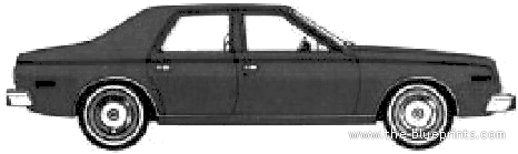 AMC Concord 4-Door Sedan (1978) - AMC - drawings, dimensions, pictures of the car