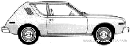 AMC Gremlin (1978) - AMC - drawings, dimensions, pictures of the car