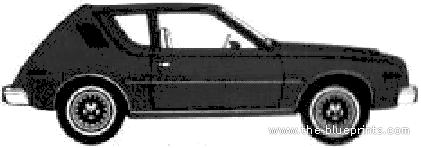 AMC Gremlin Custom (1978) - AMC - drawings, dimensions, pictures of the car