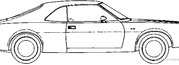 AMC Javelin (1969) - AMC - чертежи, габариты, рисунки автомобиля