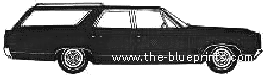 AMC Rambler Rebel 770 Cross Country Wagon (1967) - AMC - drawings, dimensions, pictures of the car
