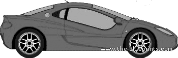 ASL Garaiya RS01 - Разные автомобили - чертежи, габариты, рисунки автомобиля