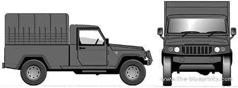Agrale Marrua Cargo (2009) - Agrale Marrua - drawings, dimensions, pictures of the car
