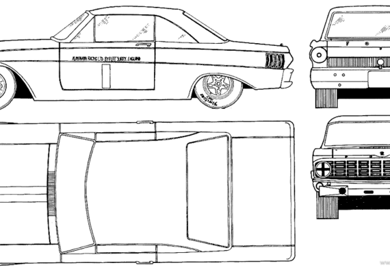 Alan Mann Falcon - Racing Classics - drawings, dimensions, pictures of the car