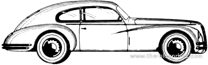 Alfa Romeo 6C 2500 Sport Berlina (1949) - Alfa Romeo - drawings, dimensions, pictures of the car