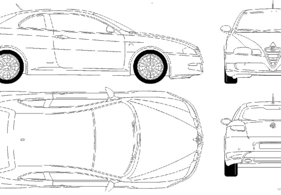 Alfa Romeo GT (2004) - Alfa Romeo - drawings, dimensions, pictures of the car