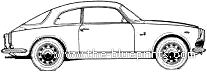Alfa Romeo Giulietta Sprint - Alpha Romeo - drawings, dimensions, pictures of the car