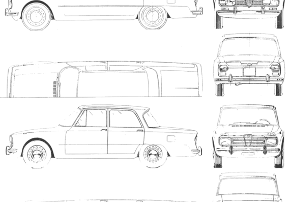 Alfa Romeo Guilia - Alfa Romeo - drawings, dimensions, pictures of the car