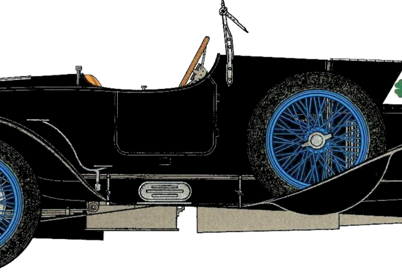 Alfa Romeo RL Sport (1922) - Alfa Romeo - drawings, dimensions, pictures of the car