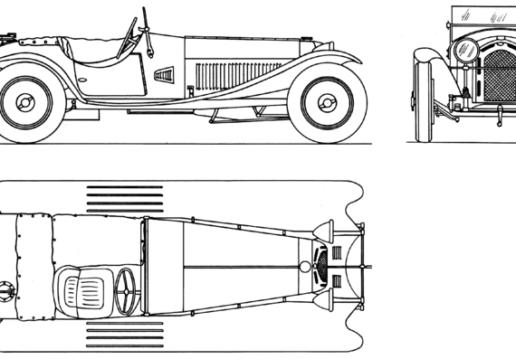 Alfa Romeo Spider (1933) - Alfa Romeo - drawings, dimensions, pictures of the car