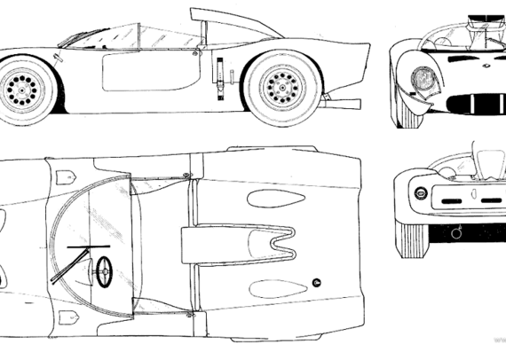 Alfa Romeo Typo 33 - Alpha Romeo - drawings, dimensions, pictures of the car