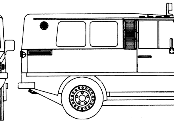 Amphi Ranger (1991) - Разные автомобили - чертежи, габариты, рисунки автомобиля