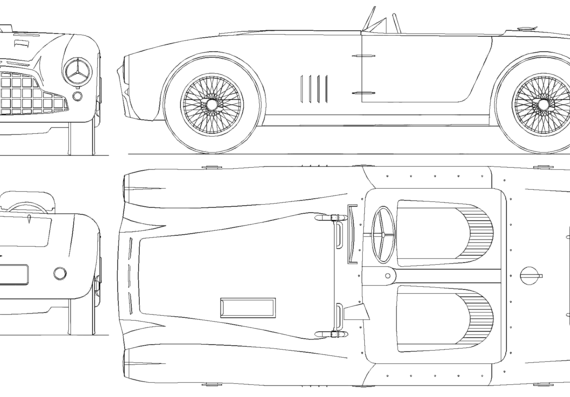 Aston Martin DB3 (1952) - Aston Martin - drawings, dimensions, pictures of the car