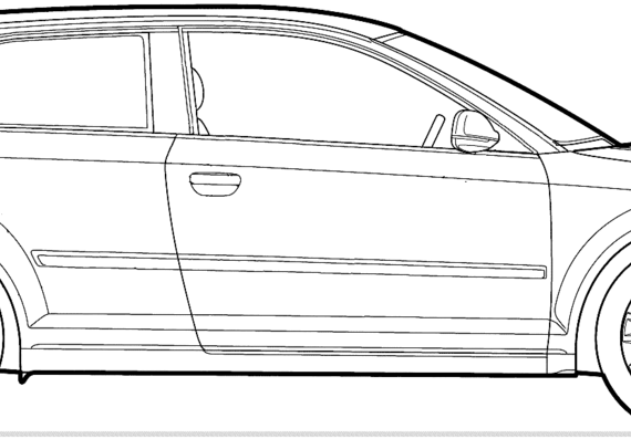 Audi A3 (2012) - Audi - drawings, dimensions, pictures of the car