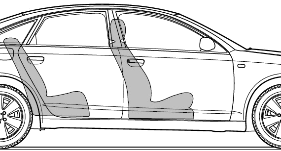 Audi A6 3.0 V6 (2006) - Audi - drawings, dimensions, pictures of the car