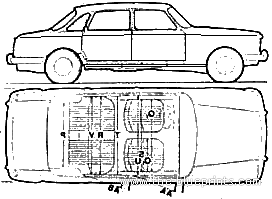 Austin 3-Litre - Остин - чертежи, габариты, рисунки автомобиля