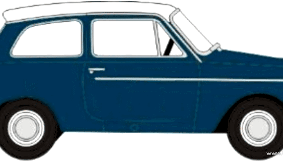 Austin A40 Mk.II - Остин - чертежи, габариты, рисунки автомобиля