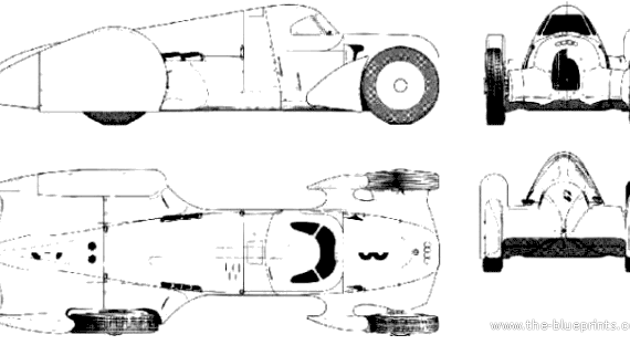 Auto Union Avus Rennlimousine - Auto Union - drawings, dimensions, pictures of the car
