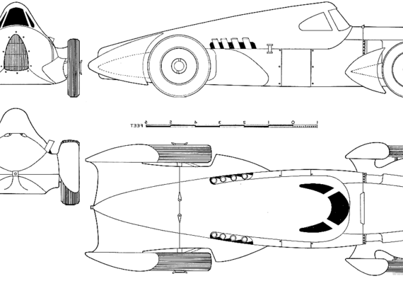 Auto Union Rennlimousin (1935) - Auto Union - drawings, dimensions, pictures of the car