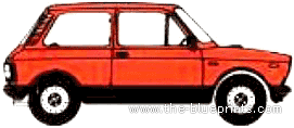 Autobianchi A112 Abarth (1982) - Autobianchi - drawings, dimensions, pictures of the car