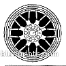 BBS DTM - Уилс - чертежи, габариты, рисунки автомобиля