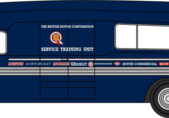 BMC Mobile Training Unit - Different cars - drawings, dimensions, pictures of the car