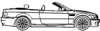 BMW M3 (E46) Convertible - BMW - drawings, dimensions, pictures of the car