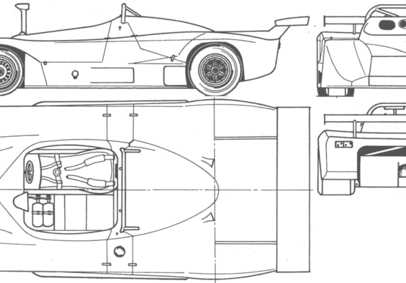 BMW Osella PA 10 - BMW - drawings, dimensions, pictures of the car