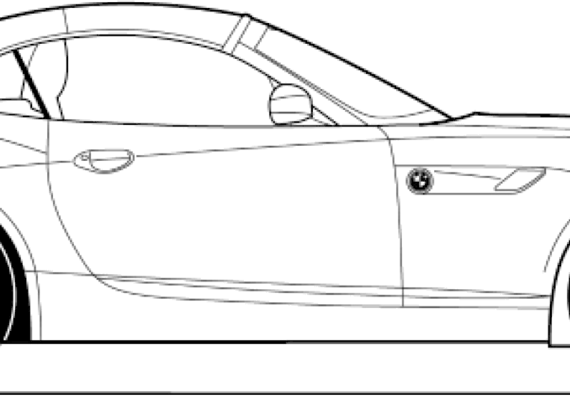 BMW Z4 (E89) (2013) - БМВ - чертежи, габариты, рисунки автомобиля