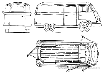 Bajaj Tempo Matador - Different cars - drawings, dimensions, pictures of the car