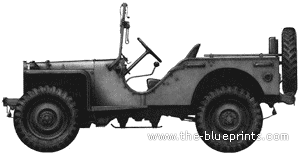 Bantam BRC-40 Aeton 4x4 GPV - Разные автомобили - чертежи, габариты, рисунки автомобиля