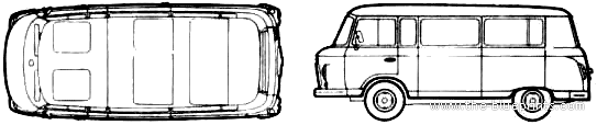 Barakas B1000 - Разные автомобили - чертежи, габариты, рисунки автомобиля