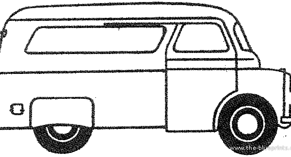 Bedford CA (1957) - Разные автомобили - чертежи, габариты, рисунки автомобиля