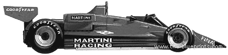 Brabham Alfa-Romeo BT45 F1 (1975) - Brabham - drawings, dimensions, pictures of the car