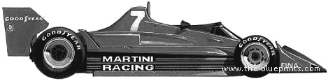 Brabham Alfa-Romeo BT45 F1 (1977) - Brabham - drawings, dimensions, pictures of the car